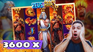 ⚡I WON AN EPIC MEGA WIN IN ZEUS VS HADES!