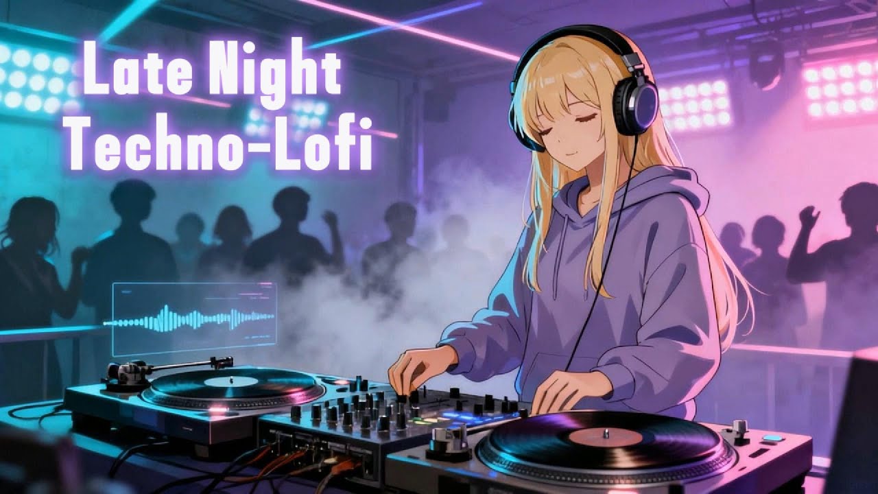 Late Night Techno Lofi | Chill Beats for Focus & Night Vibes