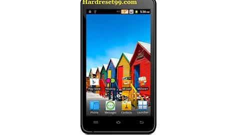 Micromax A72 Hard reset, Factory Reset & Password Recovery