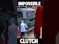 Omfg  impossible clutch by0   shocked everyone  shorts classy freefire