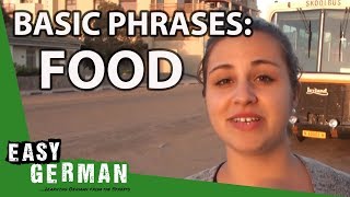 Easy German - Basic Phrases: Essen
