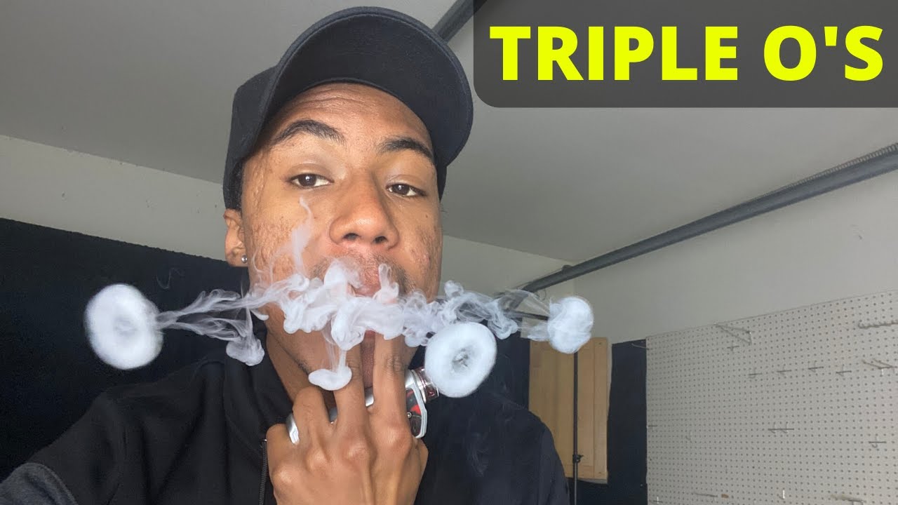 How to blow TRIPLE O's (Vape Trick Tutorial) - YouTube