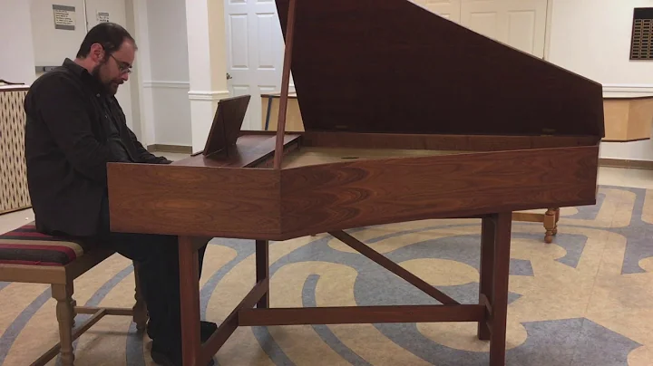 SOLD - Small single manual harpsichord by William ...