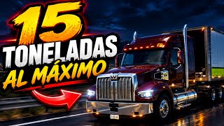 ✅ WESTERN STAR 49X Transportando de Noche 15 Toneladas de Carne Fría | American Truck Simulator 