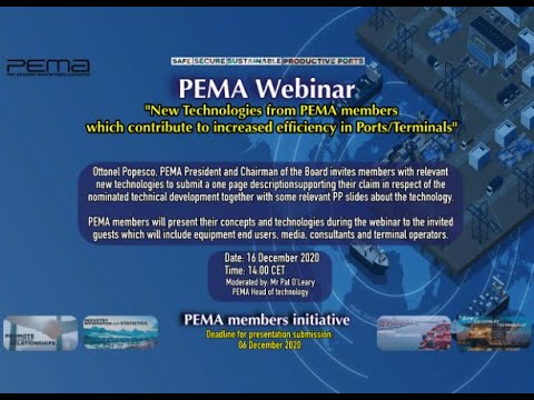 Technologies that contribute to increased efficiency in Ports/Terminals