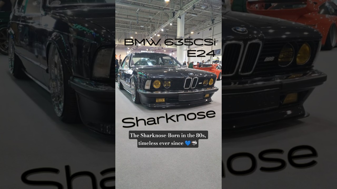 BMW 635CSi BBS Sharknose — Акула 80-х 💙🦈