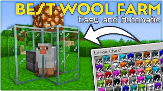 The Best Wool Farm | Minecraft 1.19 Tutorial