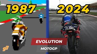 INCREDIBLE EVOLUTION of MOTOGP Games 1987-2024 (Ultimate Racing Technology)