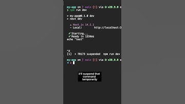 This Simple Terminal Shortcut Will Change How You MultiTask  #coding #programming #terminal