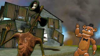 Evil Salesmen Destroy a House with Siren Head & Tornadoes in Gmod! - Garry's Mod Multiplayer