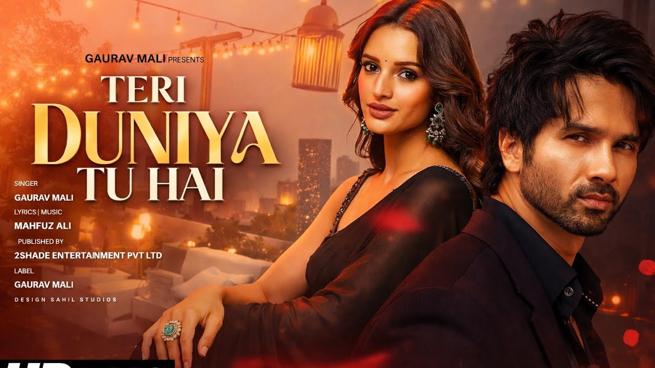 New Song | Teri Duniya Tu Hai | Shahid Kapoor | Triptii Dimri | New Hindi Song | New Song 2026