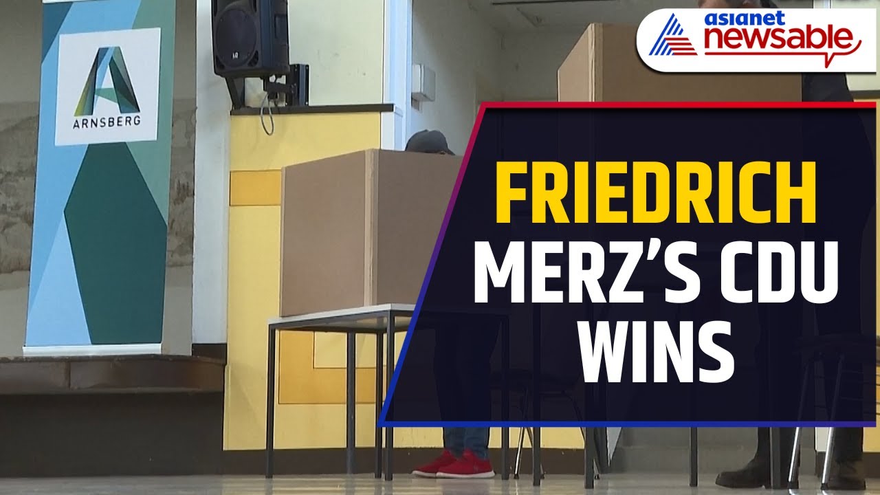 German Elections: Conservatives Lead, Friedrich Merz to Become Next Chancellor as Per Exit Polls