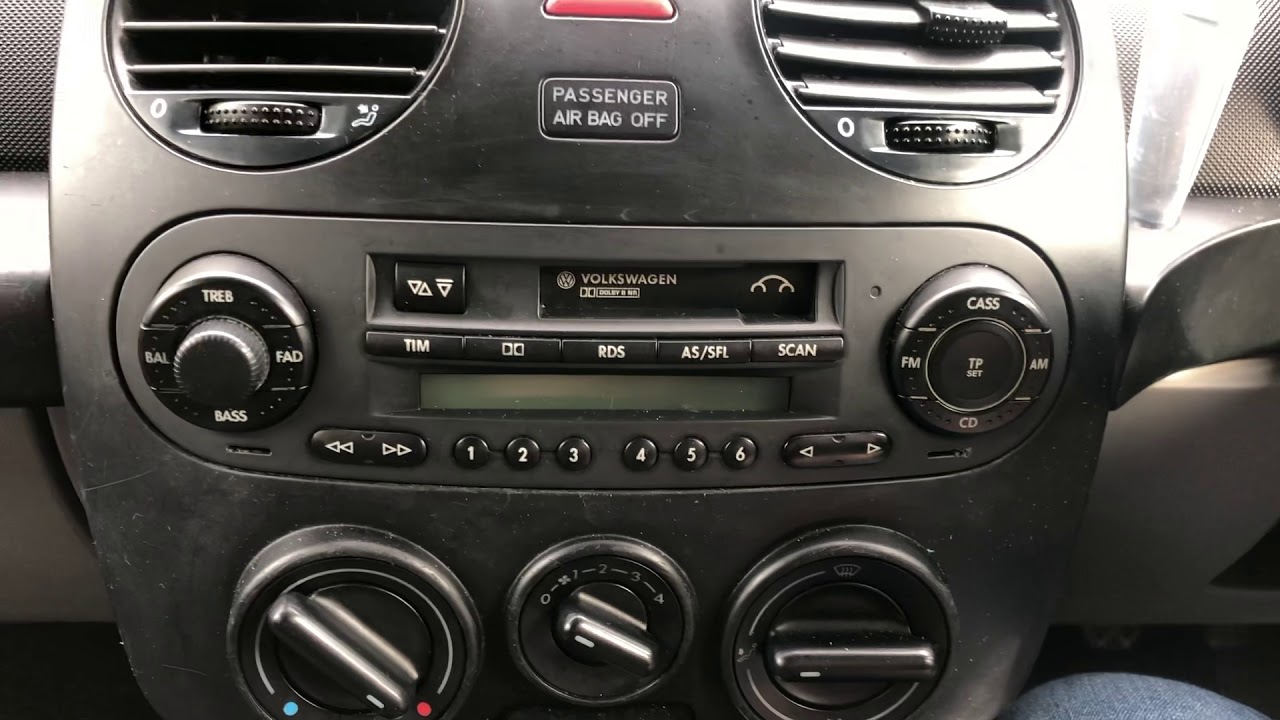 2 Cles clef d'extraction autoradio casette et cd demontage VW NEW BEETLE -  skyexpert
