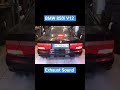 BMW 850i V12 exhaust sound test 🔥 Pure stock power! #BMW850i #V12 #Exhaust