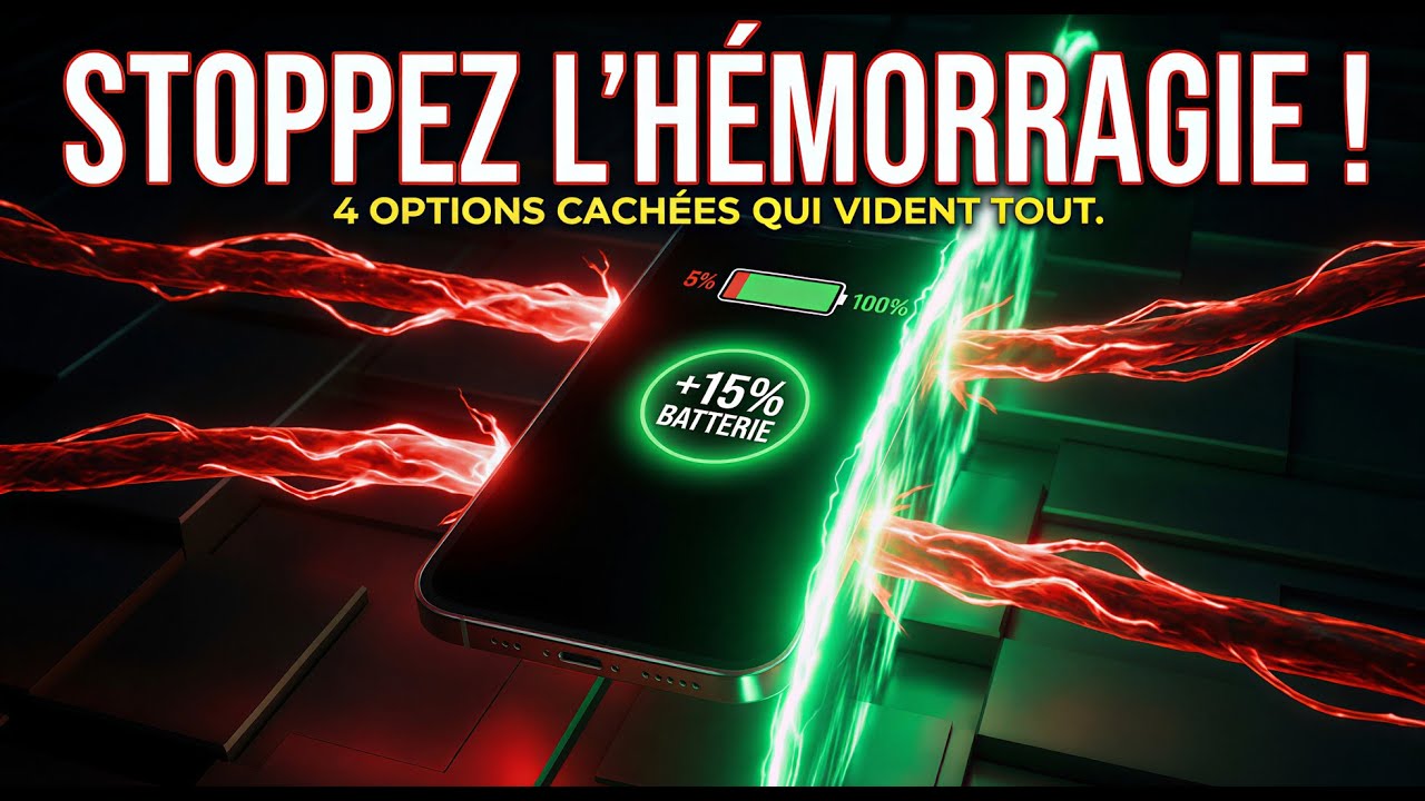 Batterie Android : ces 4 réglages doivent disparaître