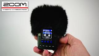 Zoom H2 Essential Handy Recorder 2.01 Firmware Update Overview screenshot 3