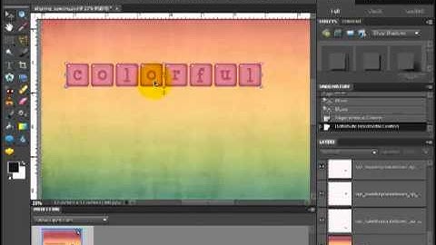 Digital Scrapbook Tutorial: Aligning and Spacing Objects in Photoshop Elements