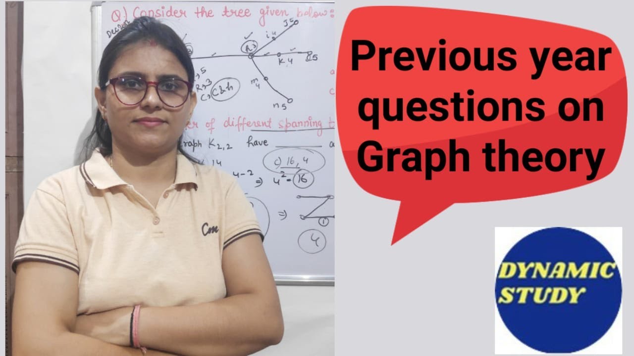 Previous year question on Graph theory l Discrete mathematics - YouTube