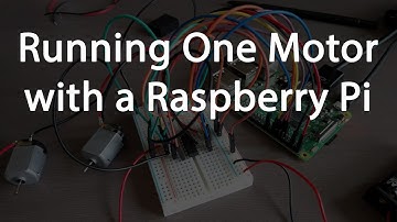 Running One Motor on a Raspberry Pi