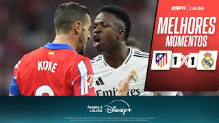 Thumbnail for VINICIUS JR dá assistência, Militão marca, mas Real Madrid só empata com o Atleti em CLÁSSICO QUENTE