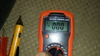 Klein mm300 kit includes multimeter noncontact voltage tester polarity tester