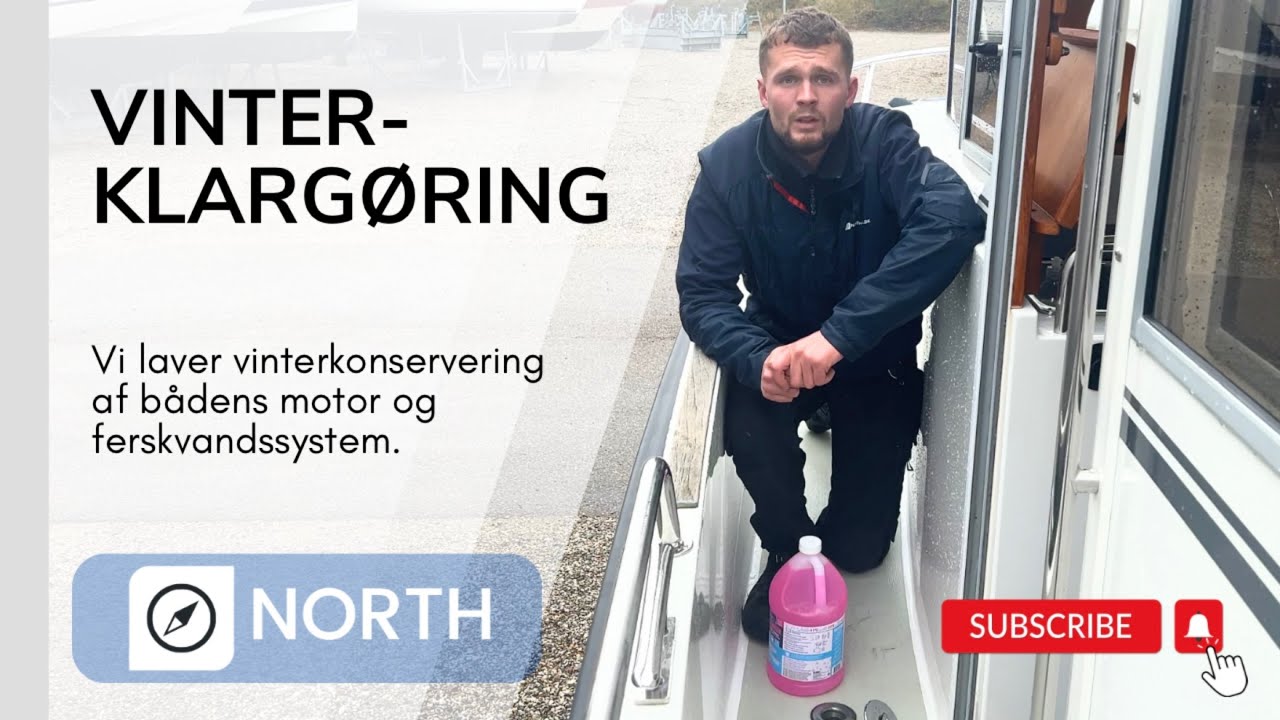 Vinterklargøring af båden - Lavet af North-Sailing.dk