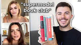 i joined supermodel book clubs and judged their reading recs (em-rata, kaia gerber, camille rowe)