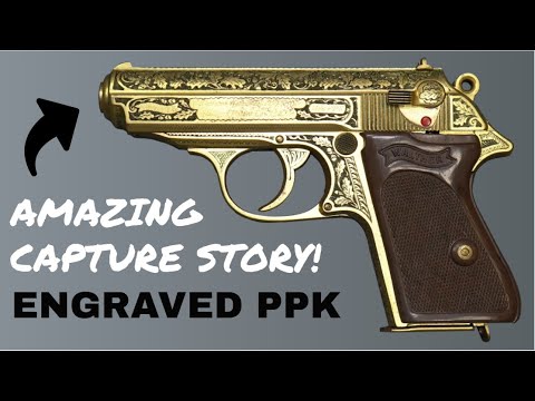 Gold Engraved Walther PPK | Amazing WW2 Capture Story!