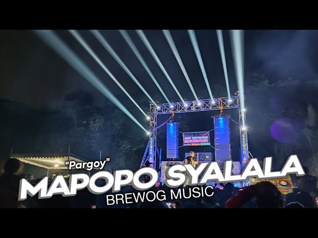 DJ MAPOPO SYALALA - YANG LAGI VIRAL SPESIAL BASS NYA BREWOG class=