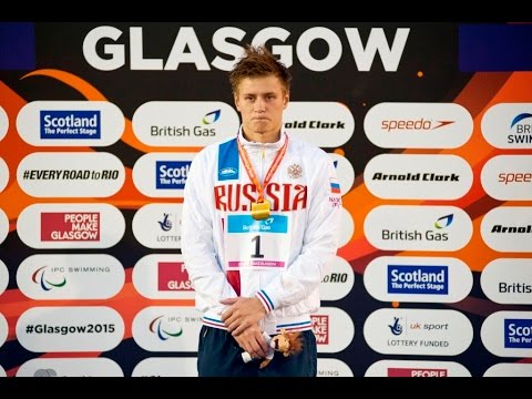 Men's 200m IM SM14 | Victory Ceremony | 2015 IPC Swimming World Championships Glasgow