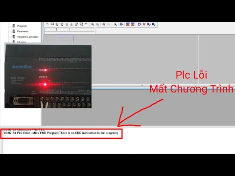LỖI UPLOAD CHƯƠNG TRÌNH PLC LS - PHẦN MỀM KGL WIN  K120S.