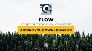 FLOW - Adding libraries - Orchestral Template