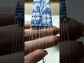 bracelet tutorial 🪡🧿 #shorts
