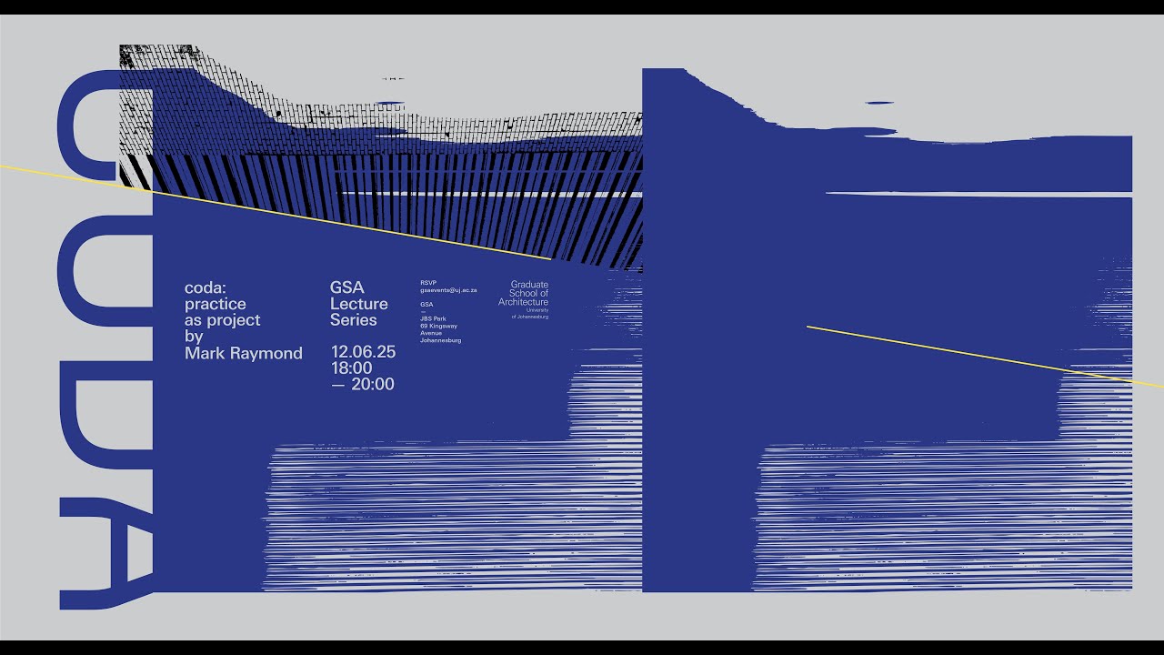 GSA Lecture Series: Prof Mark Raymond