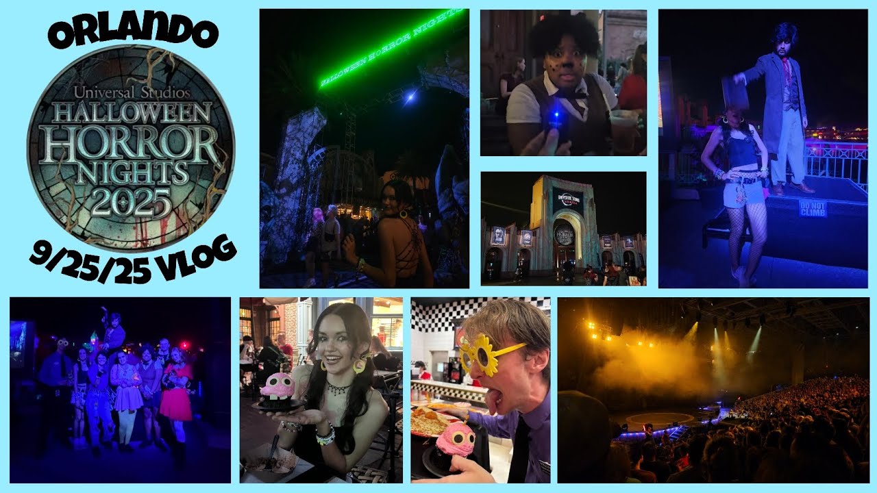 Family Vacation (to HHN34)- A Halloween Horror Nights Orlando Vlog