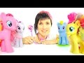Видео для детей. Игрушечные Литл пони и ветеринарная клиника
