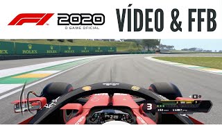 F1 2020 (PC HD) - Configurações de vídeo e FORCE FEEDBACK/FFB volante G29