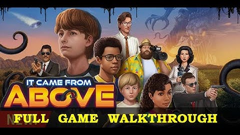 AE Mysteries - It Came From Above Full Game Walkthrough [HaikuGames]