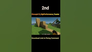 Minecarft best shaders for low end pc #minecraft #short #shorts #shortvideo