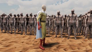 One Punch Man vs 100000 Zombies Ultimate Epic Battle Simulator 2 UEBS2 screenshot 4