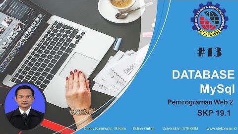 Membuat Database MySql di Localhost || Kuliah Pemrograman di Universitas Stekom