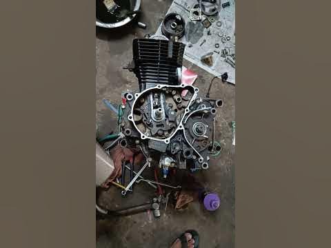 Honda shine engine - YouTube