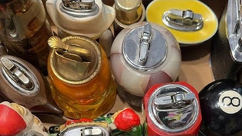 CuratedFlame is showcasing lighters before close