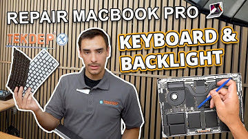 M1 M2 Pro Macbook Pro Keyboard / Backlighting Replacement Step-by-Step Guide A2442 A2779