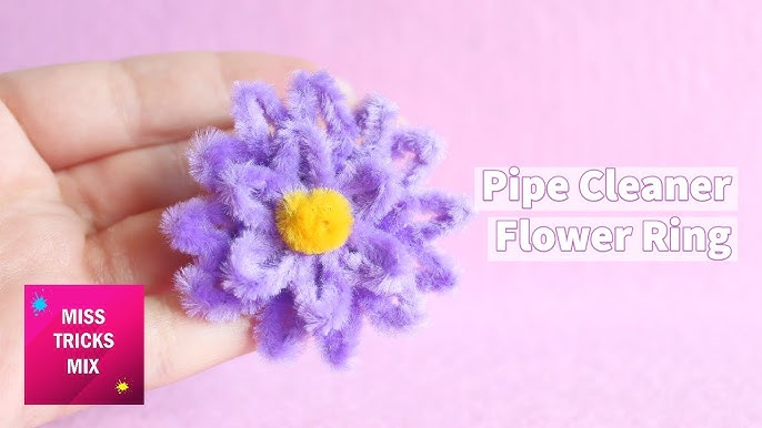 5. How to make a Pipe Cleaner Tiger Lily (Chenille stems flower tutorials)  