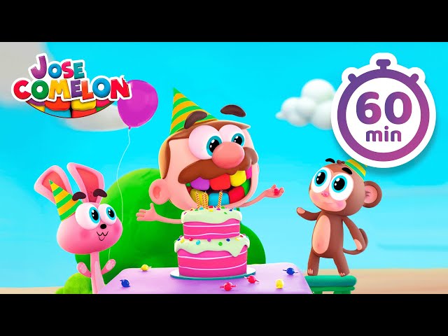 Cuentos Infantiles Totoy - 60 Minutos de Historias de Jose Comelon!!! En Español Completo class=