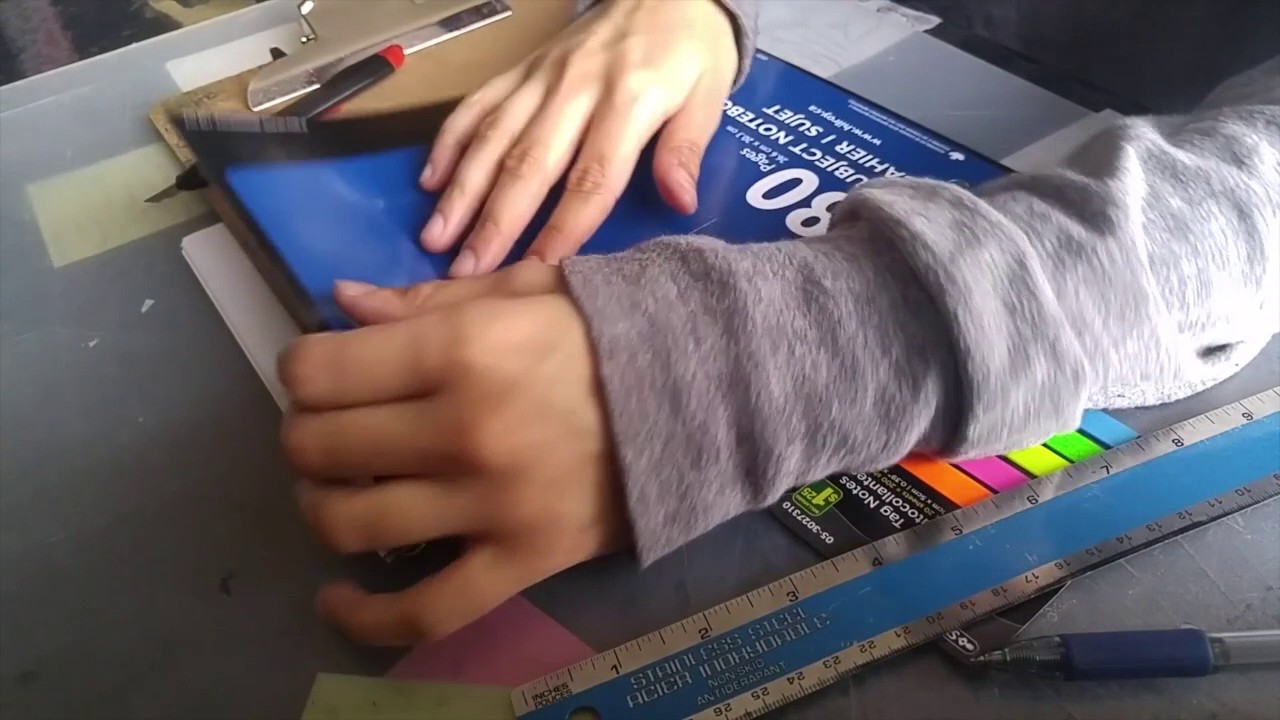 DIY Easy Notebook Labeling - YouTube