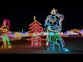 Osaka castle Illuminage Illumination 大阪城 イルミナージュ4K iPhone insta360