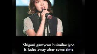 I will forget you - Park Shin Hye (Eng Romanization)