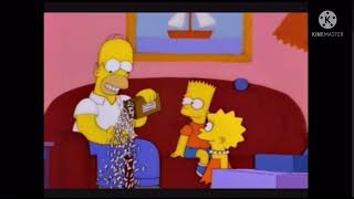 Simpsons Watching Tv Template